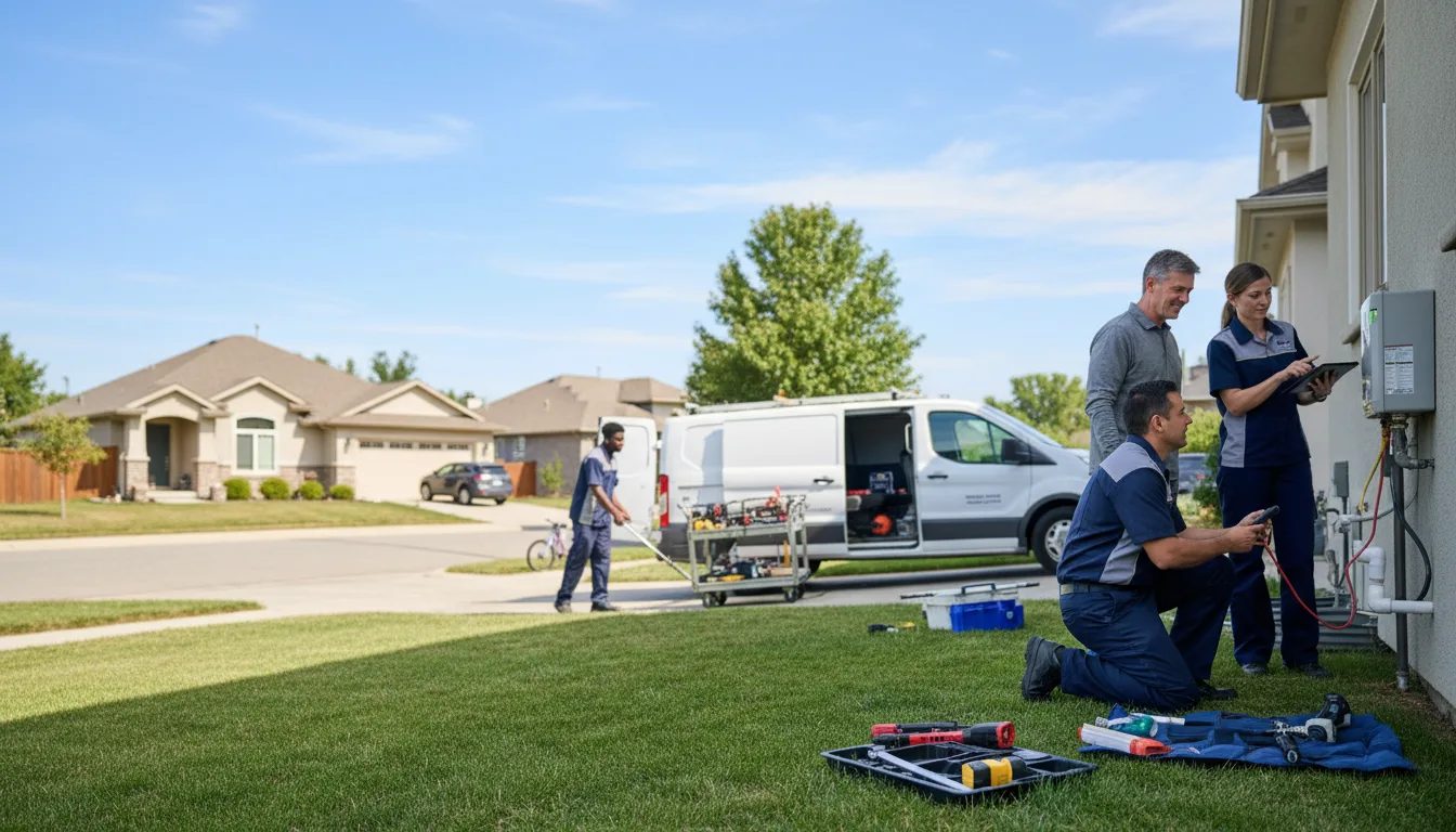 Tankless water heater service in North Georgetown, OH